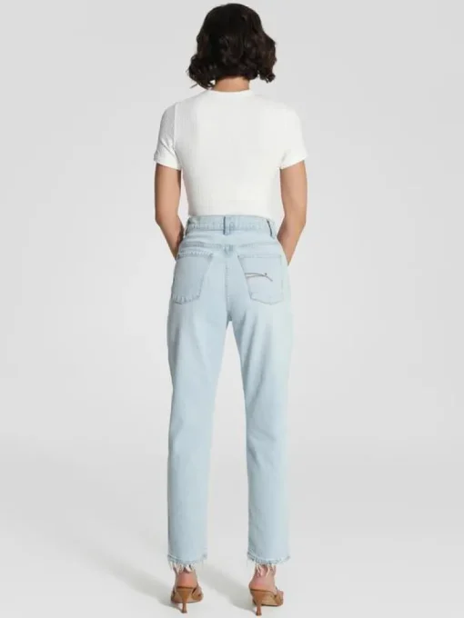 Nobody Denim - Frankie Jean Ankle Stretch (Glimmer)