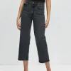Nobody Denim - Lou Jean Crop (Charcoal)