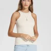 Nobody Denim - Luxe Rib Cutaway Tank