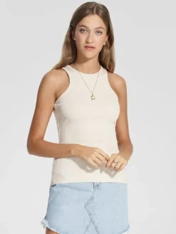 Nobody Denim - Luxe Rib Cutaway Tank