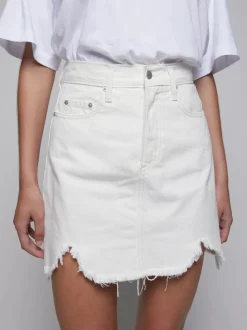 Nobody Denim - Piper Skirt (Chalk)