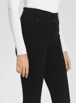 Nobody Denim : Siren Skinny Ankle Jeans (Powerblack)