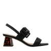 Women Nude Footwear - Jovi (Black Leather)