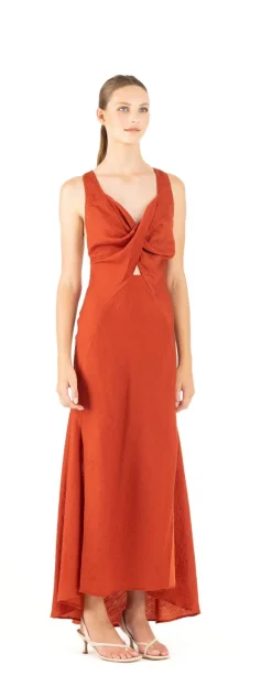 One Fell Swoop - ALESSANDRA DRESS (AMBER)