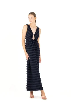 One Fell Swoop - ALEXA DRESS (MIDNIGHT FLOUNCE)