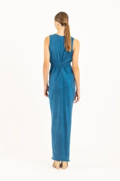One Fell Swoop - Gaia Maxi Dress (Egyptian Blue)