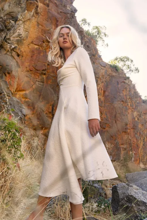 One Fell Swoop - Roisin Midi Dress (Blanche)