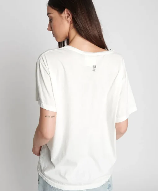 One Teaspoon - Black Radical Boyfriend Tee (White)