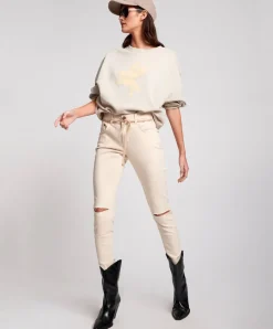 One Teaspoon - High Waist Freebirds II (Nashville Cream)