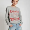 One Teaspoon - Moblack Mind Frequencies Chilli Sweater (Grey Marle)