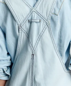 Women One Teaspoon - Rose Ave Overalls (Capri Blue)
