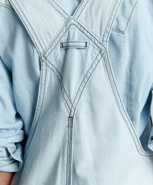 Women One Teaspoon - Rose Ave Overalls (Capri Blue)