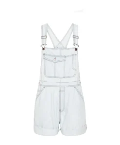 Women One Teaspoon - Rose Ave Overalls (Capri Blue)