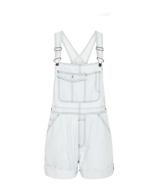 Women One Teaspoon - Rose Ave Overalls (Capri Blue)