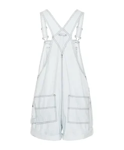 Women One Teaspoon - Rose Ave Overalls (Capri Blue)