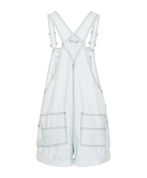 Women One Teaspoon - Rose Ave Overalls (Capri Blue)