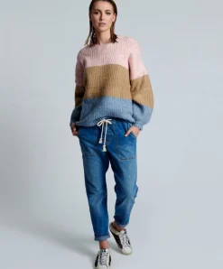 One Teaspoon - Shabbies Drawstring Boyfriend Jeans (Resort Blue)