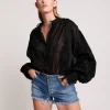 One Teaspoon - SOHO BLUE BONITA HIGH WAIST DENIM SHORT