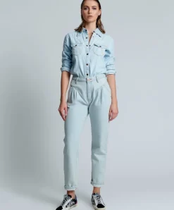 One Teaspoon - Streetwalkers High Waist 80's Fit Jean (Bel Air Blue)