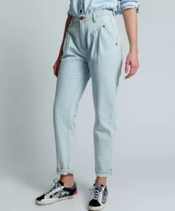 One Teaspoon - Streetwalkers High Waist 80's Fit Jean (Bel Air Blue)