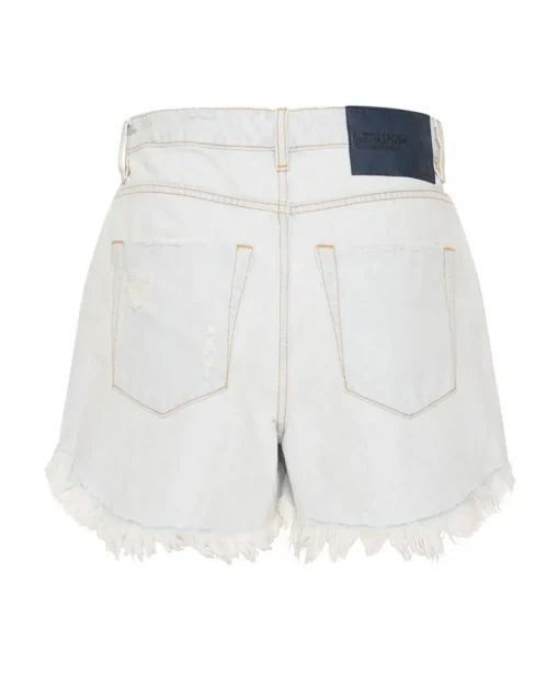 One Teaspoon - Trucker Mid Waist Denim Short (Bel Air Blue)
