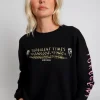 One Teaspoon OneTeaspoon - MOBLACK TURBULENT TIMES MOBLACK SWEATER