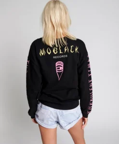 One Teaspoon OneTeaspoon - MOBLACK TURBULENT TIMES MOBLACK SWEATER