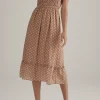 Ownley OWNELY - Juliana Dress (Tan Polka)