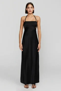 Ownley - AISHA DRESS (BLACK)