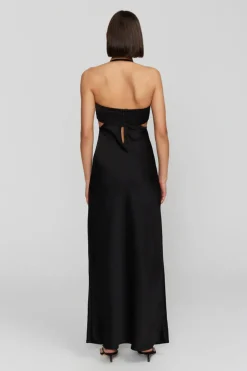 Ownley - AISHA DRESS (BLACK)