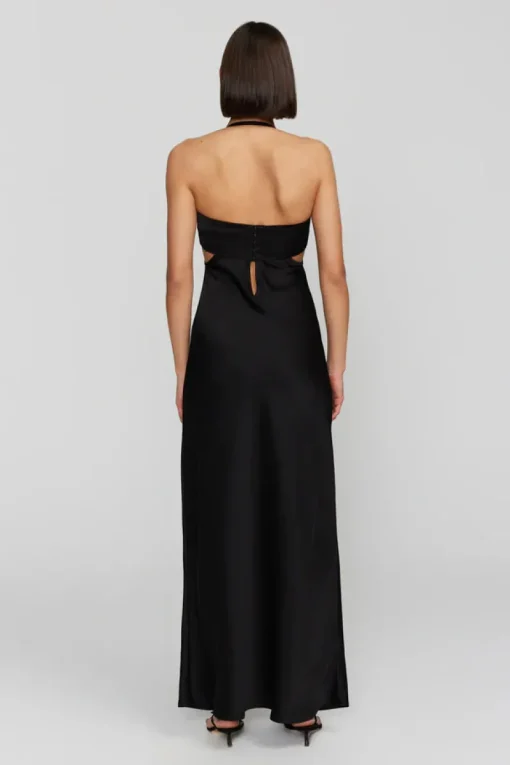 Ownley - AISHA DRESS (BLACK)