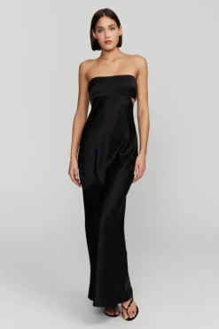 Ownley - AISHA DRESS (BLACK)