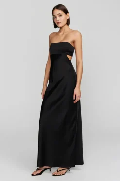 Ownley - AISHA DRESS (BLACK)