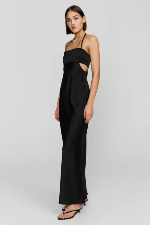 Ownley - AISHA DRESS (BLACK)