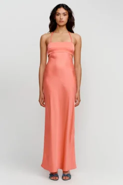 Ownley - AISHA DRESS (WATERMELON)