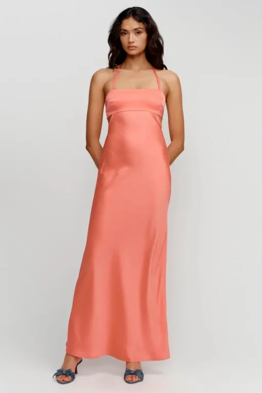 Ownley - AISHA DRESS (WATERMELON)