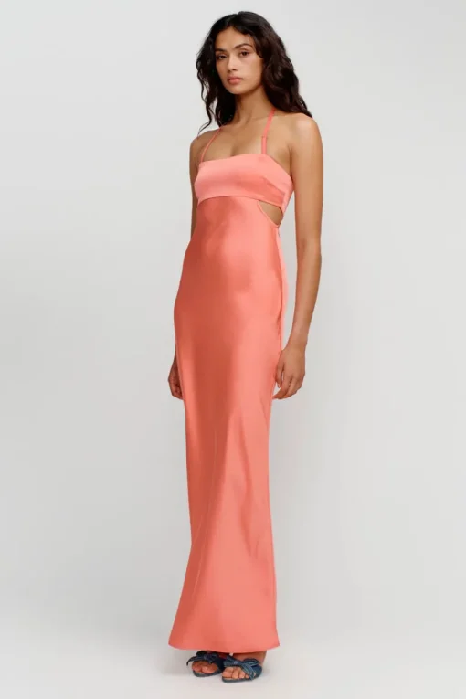 Ownley - AISHA DRESS (WATERMELON)