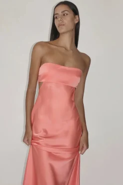 Ownley - AISHA DRESS (WATERMELON)