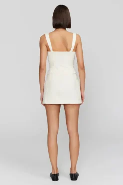 Ownley - CINDY FITTED BODICE (BONE)