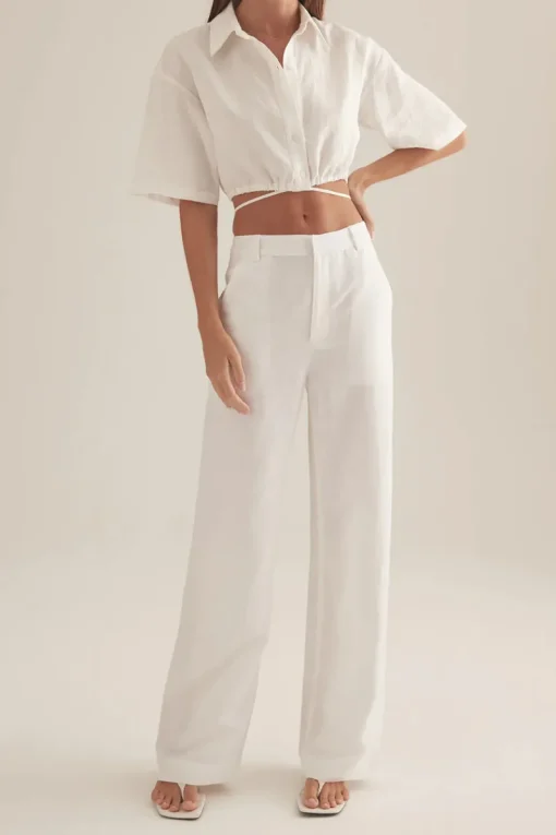 Ownley - Daley Pant (Ivory)