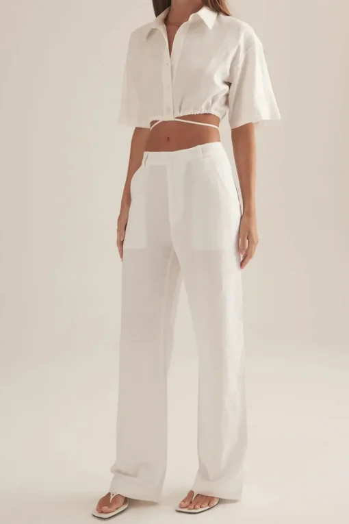 Ownley - Daley Pant (Ivory)
