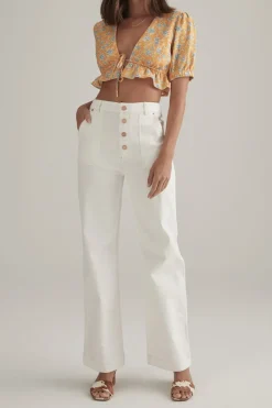 Ownley - Daley Pant (White)