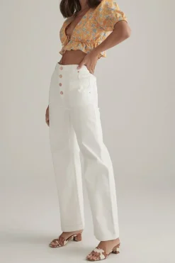 Ownley - Daley Pant (White)