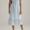 Ownley - Juliana Dress (Blue Gingham)
