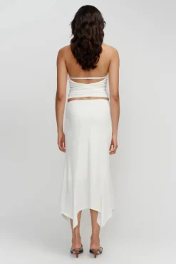 Ownley - KYAH HALTER TOP (IVORY)