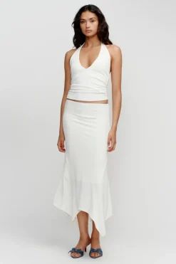 Ownley - KYAH HALTER TOP (IVORY)