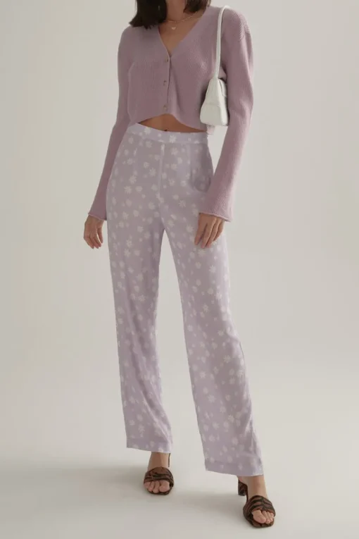 Ownley - Mimi Cardigan (Lilac)