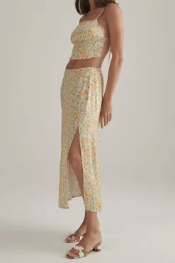 Women Ownley - Peony Skirt (Sorbet Floral)