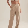 Women Ownley - Perri Pant (Toffee Check)