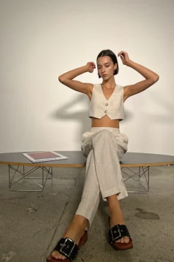 Ownley - Rosanna Pant (Sandstone)
